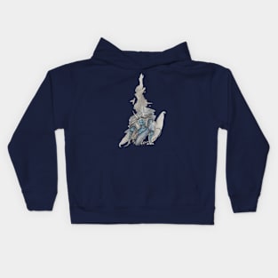 Cyberpunk Cyborg Dragon Kids Hoodie